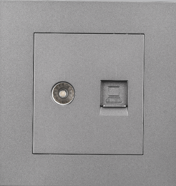Large-Plate TV & Computer Socket