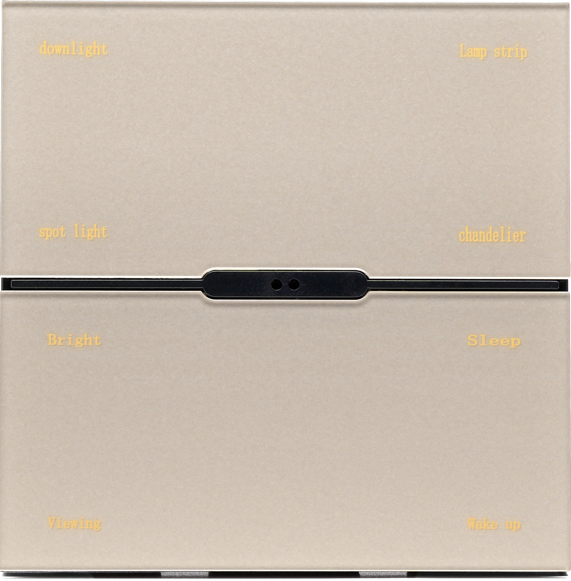 BLE Smart Composite Switch, Aviation Aluminum (4-Way) + 4 Scene Modes
